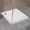 doporro Piatto Doccia 100x100 H 4 cm Quadrato in Acrilico Anteprima dell’immagine prodotto 2