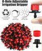 50× Einstellbare Tropfbewässerung Sprinkler – 360° Produktbild-Vorschau 2