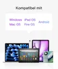 Bezprzewodowa klawiatura Inateck, funkcja AI z 3 kanałami Podgląd zdjęcia produktu 3