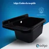 ADGO® Waschbecken Für Waschküche Garage Spüle Schwarz Produktbild-Vorschau 9