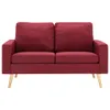VidaXL 288710, Rot, Pinienwald, Polyester, Gummibaumholz, Produktbild-Vorschau 3