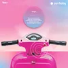 Elektrische Vespa-scooter voor kinderen, fuchsia (roze) Productafbeelding-voorbeeld 3