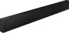 A black soundbar is shown from a diagonal angle against a white background. Produktbild-Vorschau