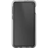 A transparent phone case is shown from the front. Produktbild-Vorschau