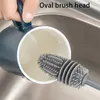 Silikon Langgriff Flaschenbürste Glasbürste Gläserbürste Produktbild-Vorschau 2