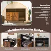 COSTWAY Katzenschrank Katzentoilette mit Kratzunterlage & Produktbild-Vorschau 8