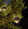 4er Set LED Solar Hängeleuchte, rostfarben, H 14 cm Produktbild-Vorschau 3