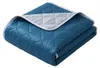 Kühlende Sommerdecke Dunkelblau 150x200 cm Tagesdecke Produktbild-Vorschau 1