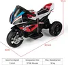 6V Elektro Kinder Motorrad mit Scheinwerfer und Musik, Produktbild-Vorschau 6