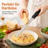 Edelstahl Zitronenreibe 304 mit Griff & Reinigungsbürste, Produktbild-Vorschau 5