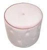 Hocker Sitzhocker Sitzpouf Pouf Fußhocker in Rose Produktbild-Vorschau 3