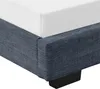 Čalúnená posteľ Rám postele s lamelovým roštom 90x200 cm Náhľad obrázku produktu 5