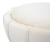 Tabouret Mauro Ferretti Flower Ø 40x44 cm crème et or Voir les images du produit 2