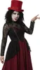 Gothic Vampir Lady Kostüm - Halloween Kostüm Damen Größe: Produktbild-Vorschau 5