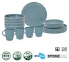BRUNNER Camping Geschirr Set 4 Personen | Anti-Slip | Produktbild-Vorschau 2