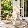 Silla mecedora Outsunny, sillón oscilante, silla de jardín, Vista previa de la imagen del producto 9