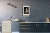 MuchoWow® Gerahmtes Poster Elizabeth Mirror - Schwarz - Produktbild-Vorschau 2