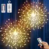 Ohňostroj rozprávkové svetlá 200 LED Starburst svetlo 8 Náhľad obrázku produktu 1