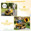 COSTWAY 24V Kinder Elektro-Kippwagen, 4-Rad Baumaschine mit Produktbild-Vorschau 4