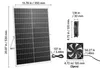 VEVOR 30W Solar Ventilator, 12V Solarpannel mit Produktbild-Vorschau 8