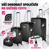 4dílná sada pevných kufrů Cleo, 3 vozíky, 1 kosmetický kufr Náhled obrázku produktu 4