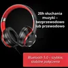 Bluetooth 5.0 Słuchawki Nauszne – Składane, Bezprzewodowe i Podgląd zdjęcia produktu 6