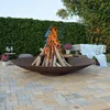 CLGarden Feuerschale XXXL Cortenstahl 200 cm Durchmesser 2 Produktbild-Vorschau 5