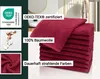 10er Set Gästehandtücher 30x50 cm, 100% Baumwolle, bordeaux Produktbild-Vorschau 2