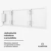Klarstein Infračervený ohrievač s termostatom, 300 W Náhľad obrázku produktu 7