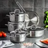 Korkmaz Alfa Set de 9 casseroles à induction Set de Voir les images du produit 5