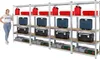 Mega Deal | 4x Schwerlastregal Ragnar | HxBxT 180x90x40cm | Produktbild-Vorschau 3