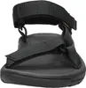 A close-up, front-facing view of a black Teva Hurricane XLT 2 sandal. Náhľad obrázku produktu