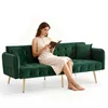 Sofa dwuosobowe Merax z funkcją łóżka, rozkładana sofa z Podgląd zdjęcia produktu 8