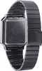 Uni-Uhr Casio F100 - GUN METAL / GOLD Schwarz Produktbild-Vorschau 2