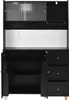 Flieks Küche Hochschrank mit Ladefunktion, Küchenbuffet Produktbild-Vorschau 9