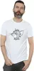 Tom and Jerry - "Nope" T-Shirt für Herren BI727 (M) (Weiß) Produktbild-Vorschau 2