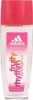 A clear, front-facing product shot of an Adidas Fruity Rhythm body fragrance spray for women. Anteprima dell’immagine prodotto