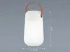 RGB LED Außen-Tischleuchte, Akku, Fernbedienung, H 21 cm Produktbild-Vorschau 8