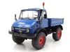 Mercedes Unimog 406 blau Modellauto 1:18 Schuco Produktbild-Vorschau 1