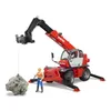 Bruder, Manitou Teleskoplader MRT 2150 1:16 mit Zubehör, 1 Produktbild-Vorschau 4