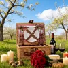 Picknick-Set für 2 Personen, rot, mit Kühlfach und Produktbild-Vorschau 5