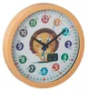 Orologio da parete Relaxdays per bambini, Ø 30 cm, orologio Anteprima dell’immagine prodotto 9