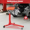 Stojan na motor COSTWAY 340 kg, zvedák motoru otočný o 360° Náhled obrázku produktu 4