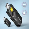 AXAGON Compact travel USB-A + USB-C contact Smart/ID card Anteprima dell’immagine prodotto 6