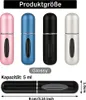 Mini Parfümflakon 4er Set 5 ml Nachfüllbare Reisesprays in Produktbild-Vorschau 4