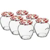 Glasgefäß mit Schraubverschluss fi82/6 580ml - 6 Stk Produktbild-Vorschau 3