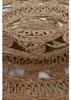 Juteteppich Cate Rund Naturfarbe Ø 120 cm handgewebt aus Produktbild-Vorschau 7