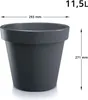 Prosperplast Blumentopf LOFLY Anthrazit 29,3 cm Produktbild-Vorschau 17