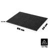 KADAX Outdoor-Gummi-Fußmatte 50 x 80 cm Produktbild-Vorschau 2