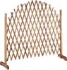 Relaxdays Rankgitter Holz, ausziehbar bis 200cm, Rankhilfe Produktbild-Vorschau 1